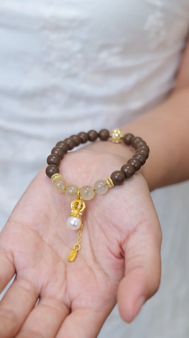 【雍正避暑天年香】天然香材合香设计款手串