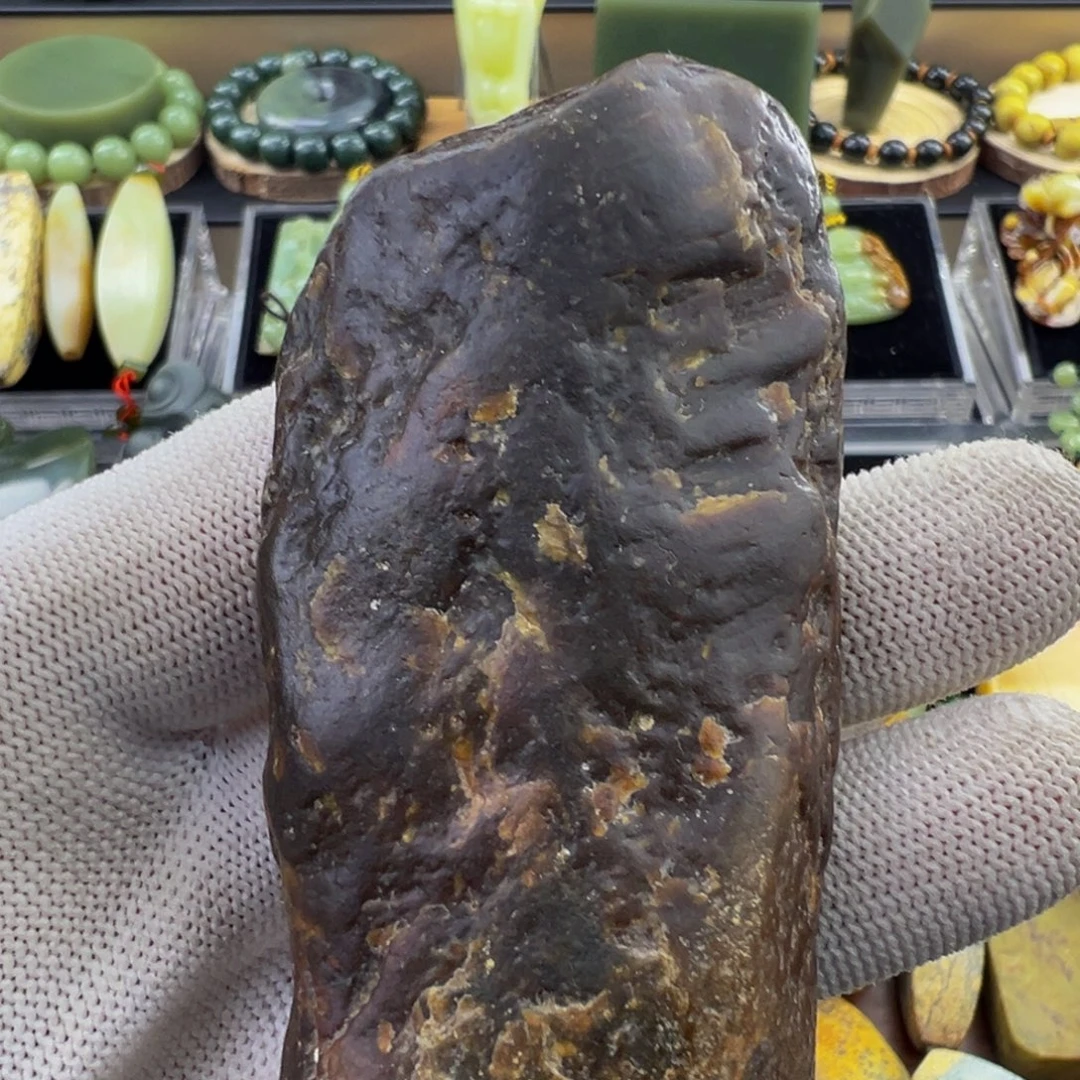 岫岩河磨玉（透闪石质玉）未镶嵌摆件