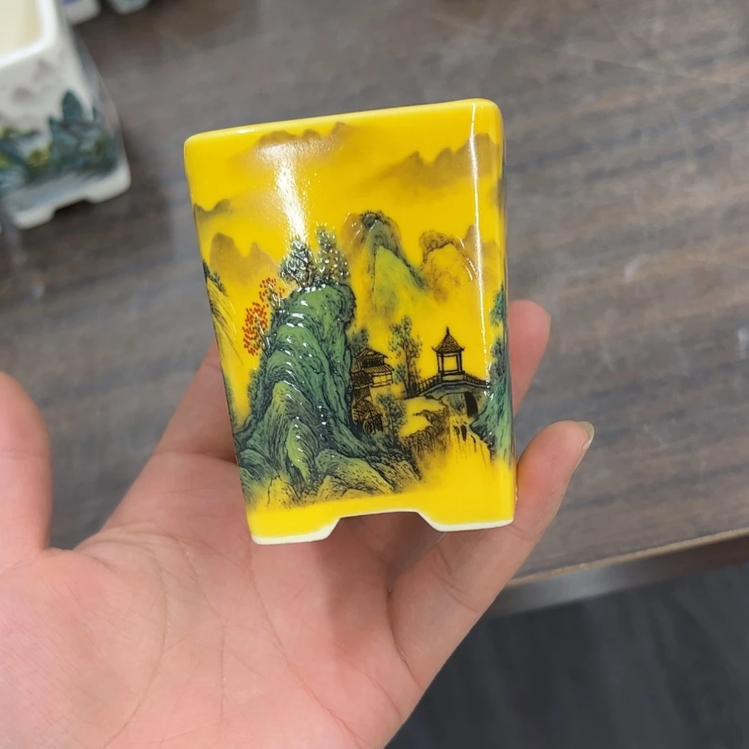 紫砂花盆167号瑕疵6/7cm