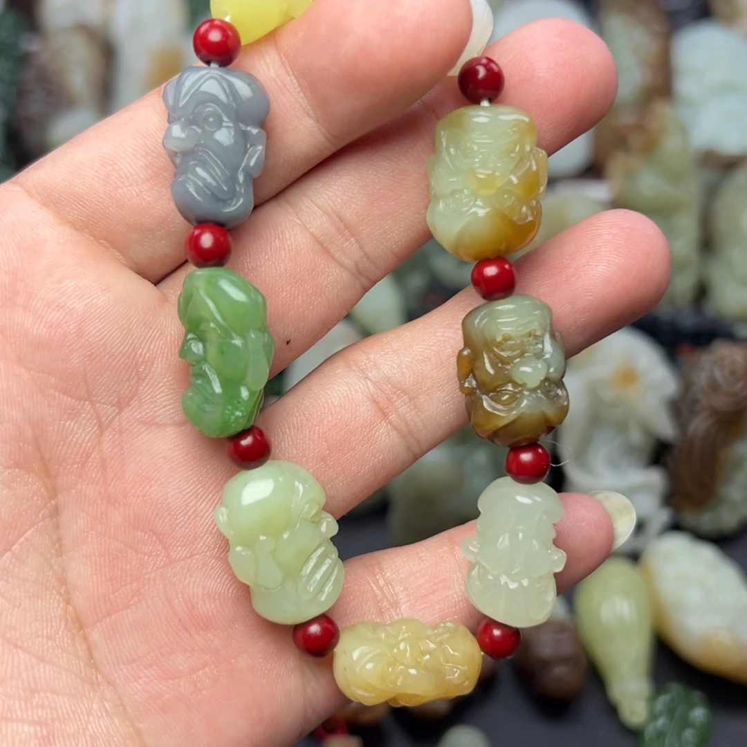 和田玉（糖玉）未镶嵌手链