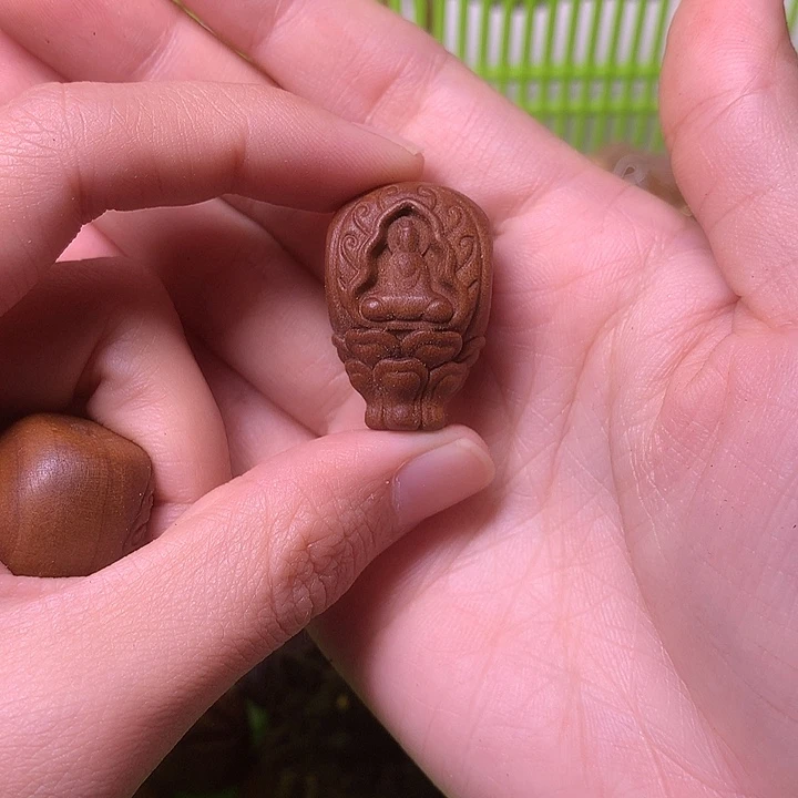 檀香木无事牌檀香三通