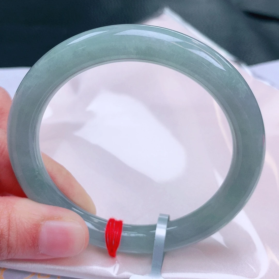 翡翠未镶嵌手镯缅甸天然a货翡翠手镯