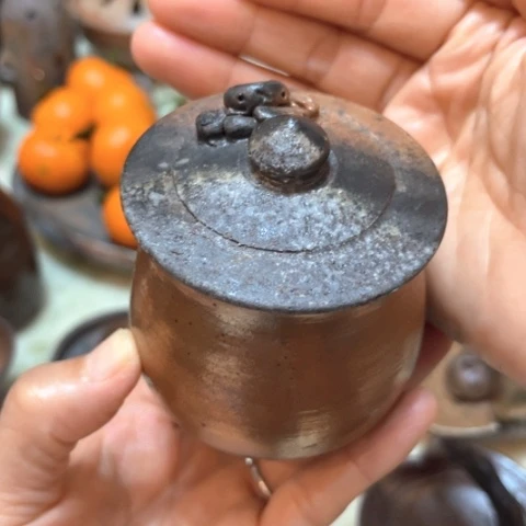 备前烧杯子子一个一个