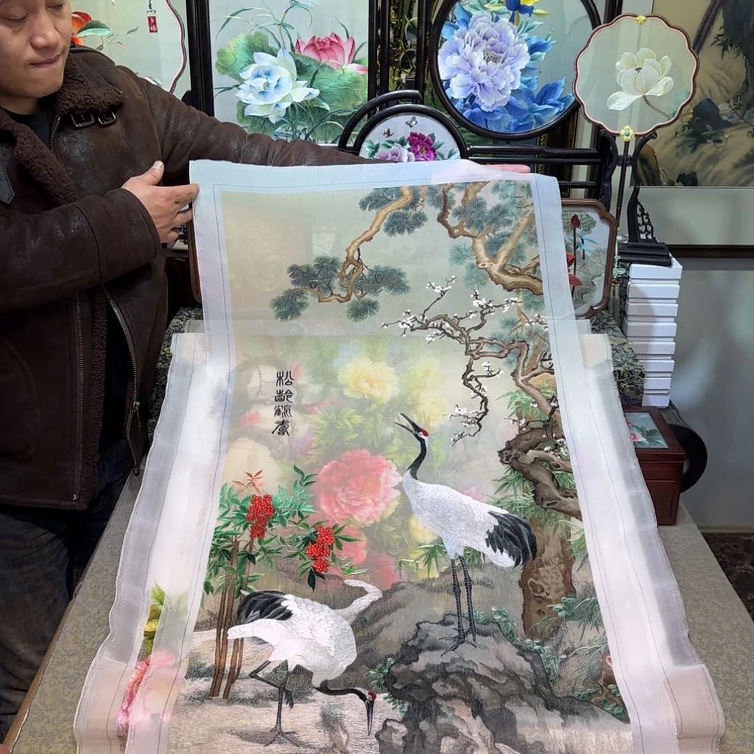 刺绣刺绣工艺精湛