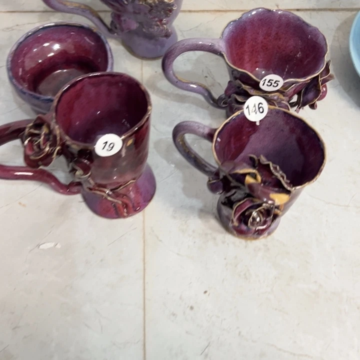 爱***泡陶瓷懿树日式手捏餐具茶具