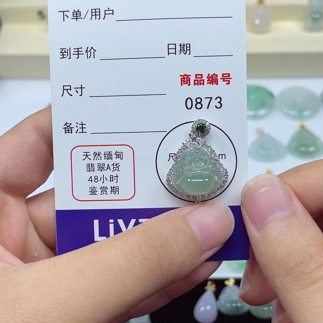 颈饰未镶嵌翡翠翡翠