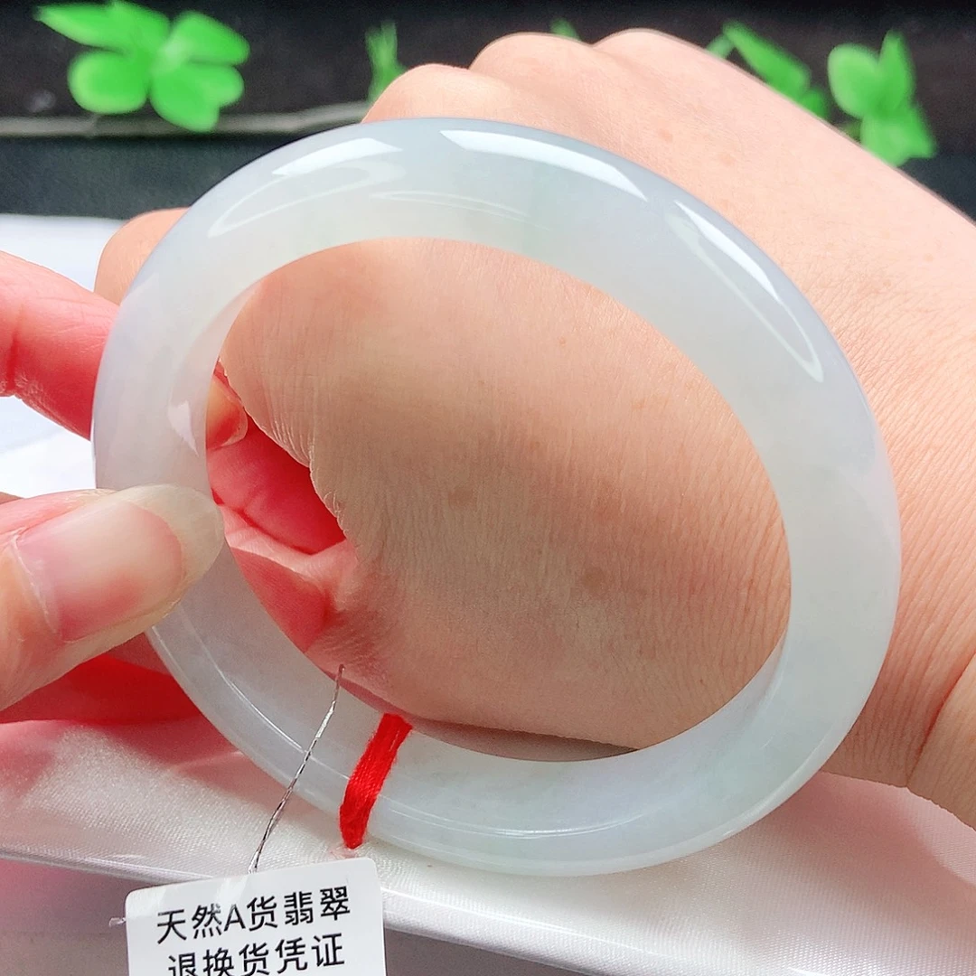 未镶嵌手镯翡翠58圈