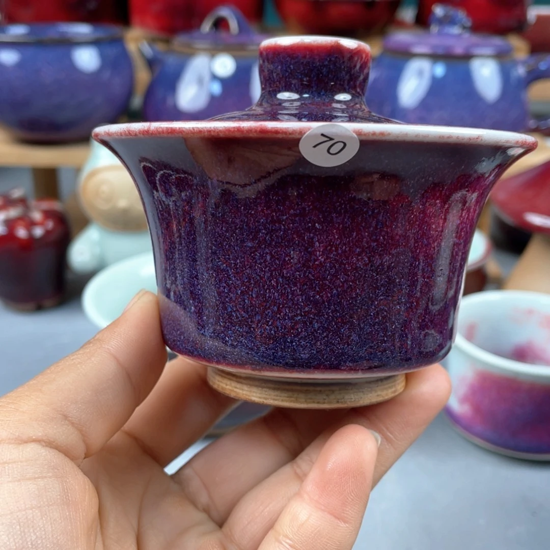 瓷片纯手工制作……微微瑕