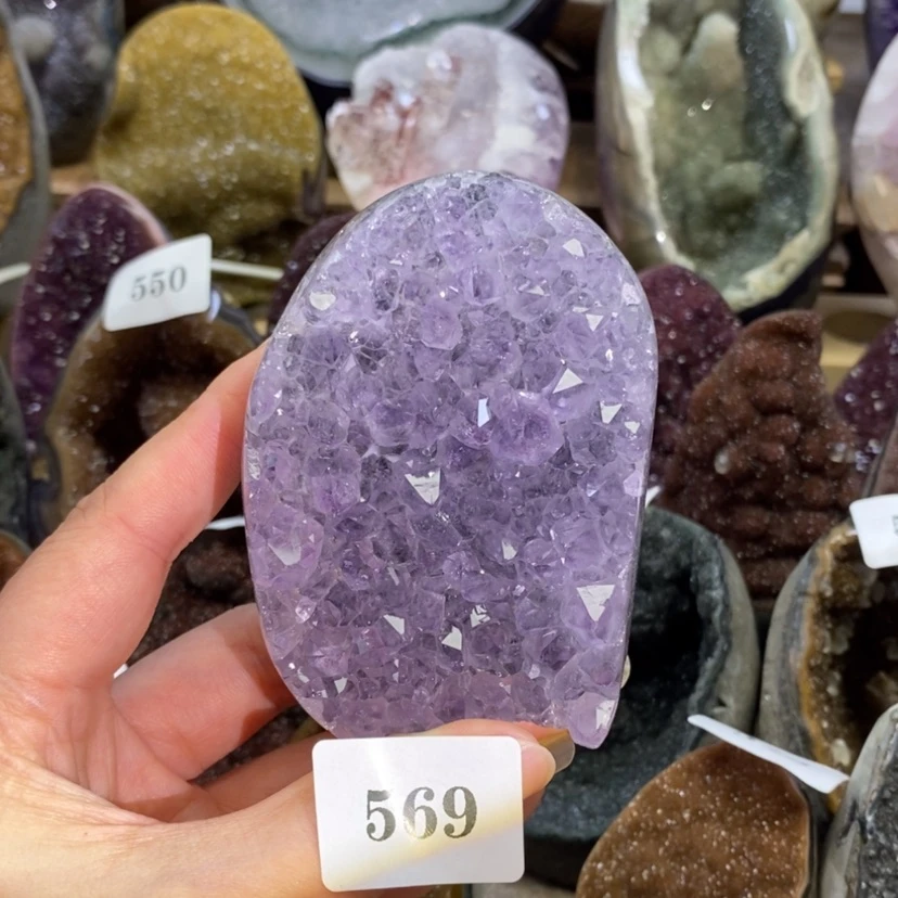 【闪购商品】未镶嵌大型摆件（非配饰）紫晶