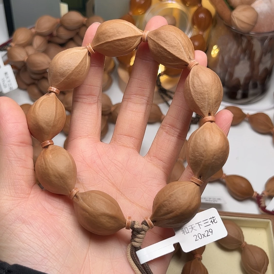 蓉***～橄榄核手串梅林铁核2029