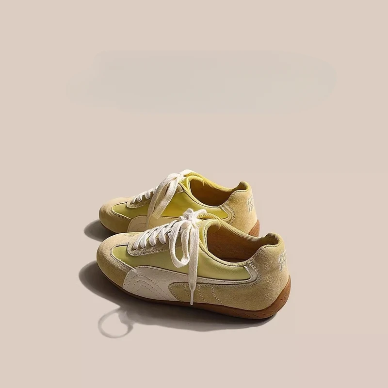 三福爆款德训鞋女板鞋春秋季2025百搭休闲运动鞋轻便软底阿甘鞋子