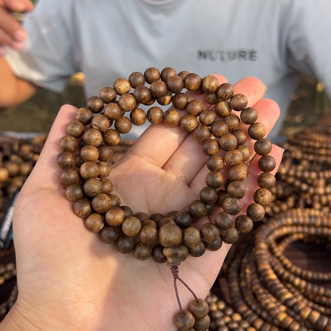 沉香手串卡8规格多圈 26克+ 95分沉 陆河多样发货一条