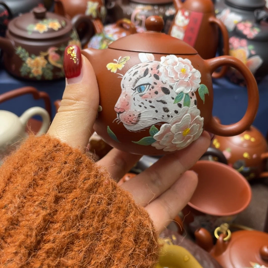 月***瓜茶杯紫砂紫砂主人杯160cc