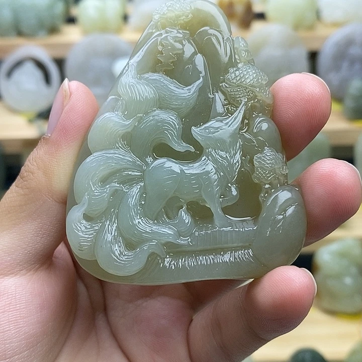 未镶嵌和田玉挂件