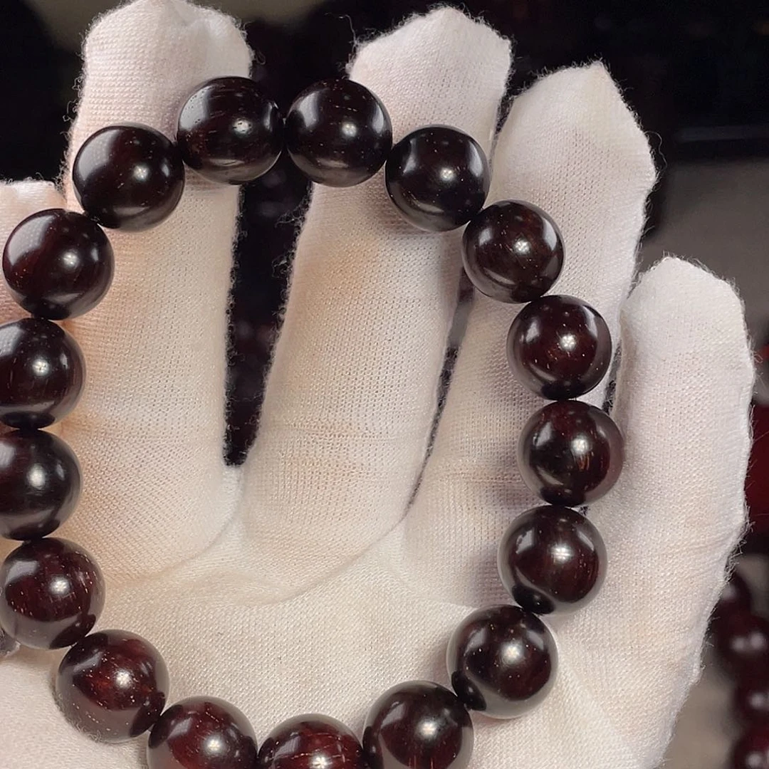 檀香紫檀（小叶紫檀）手串/手链骑****?