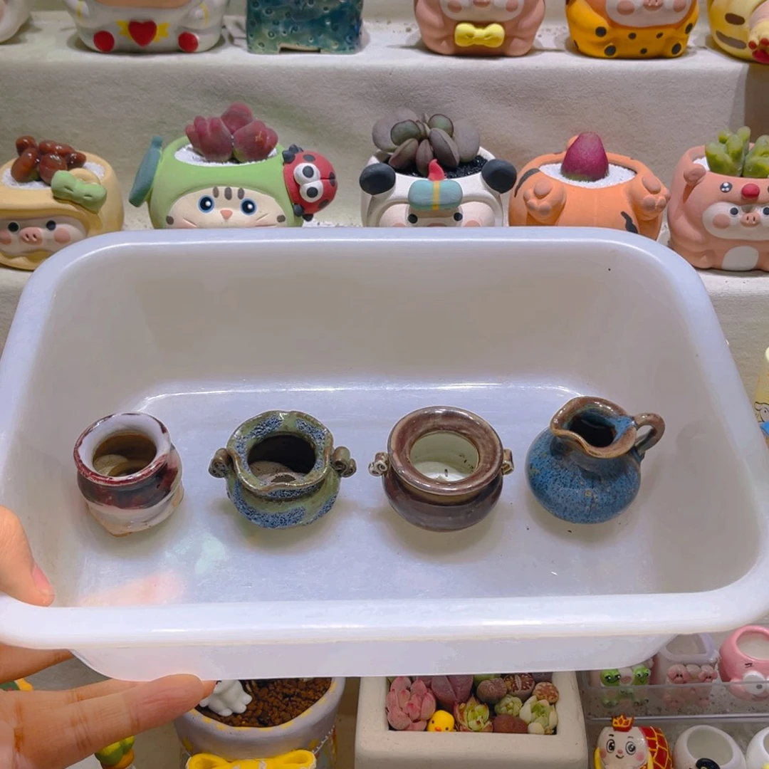 086纯手工制作重工盆盆18一个