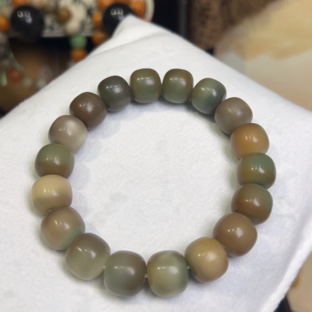 菩提根/象牙果吊坠秋山图卡14