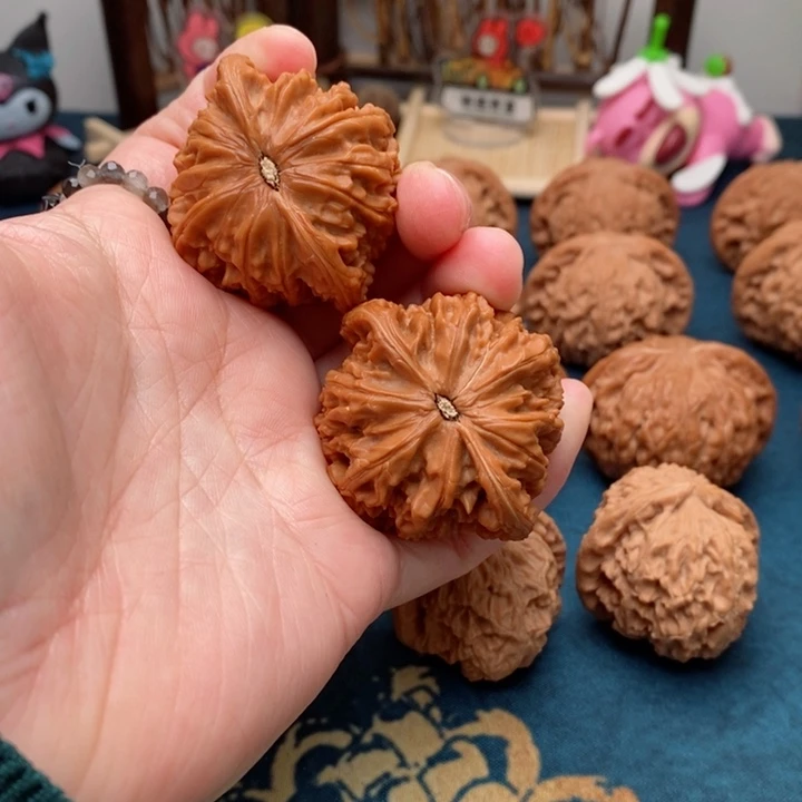 文玩核桃把件难**图山地磨42