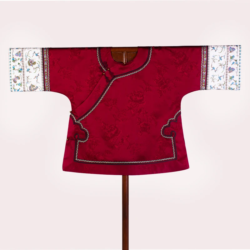 【丹阙】复古新中式纯手工桑蚕丝香云纱中国风平肩斜襟女士上衣