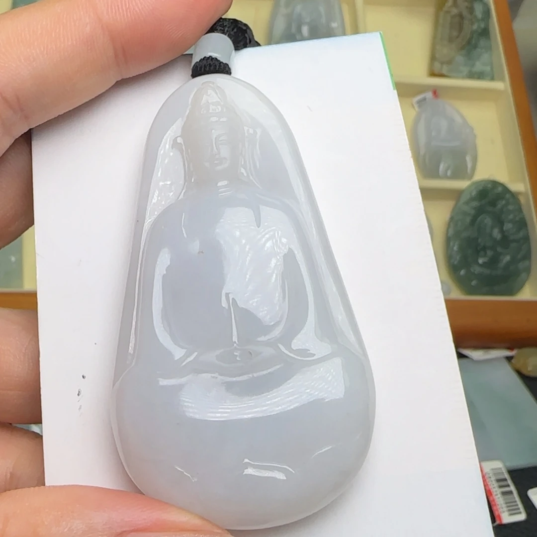 翡翠未镶嵌颈饰