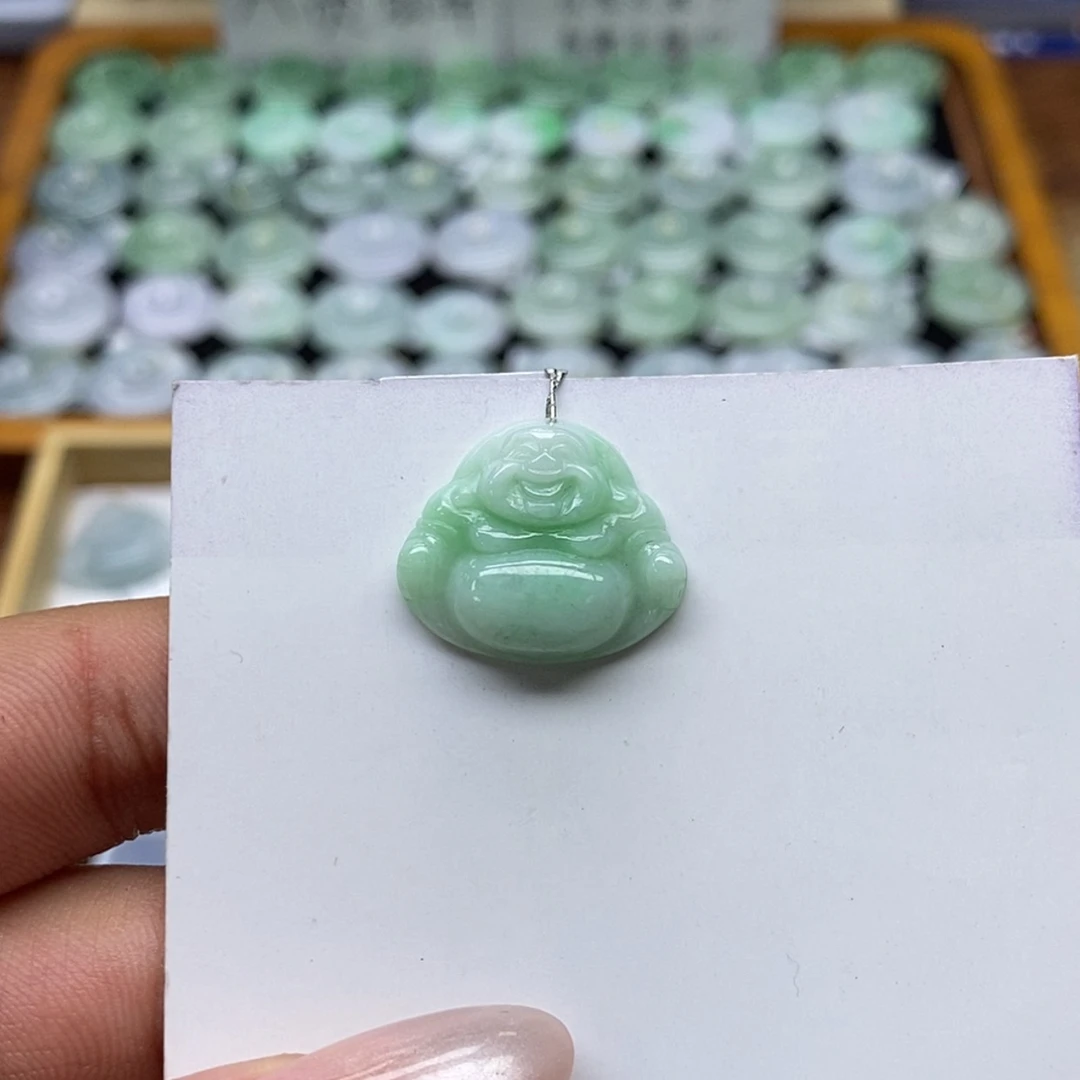 【闪购商品】翡翠颈饰未镶嵌佛公