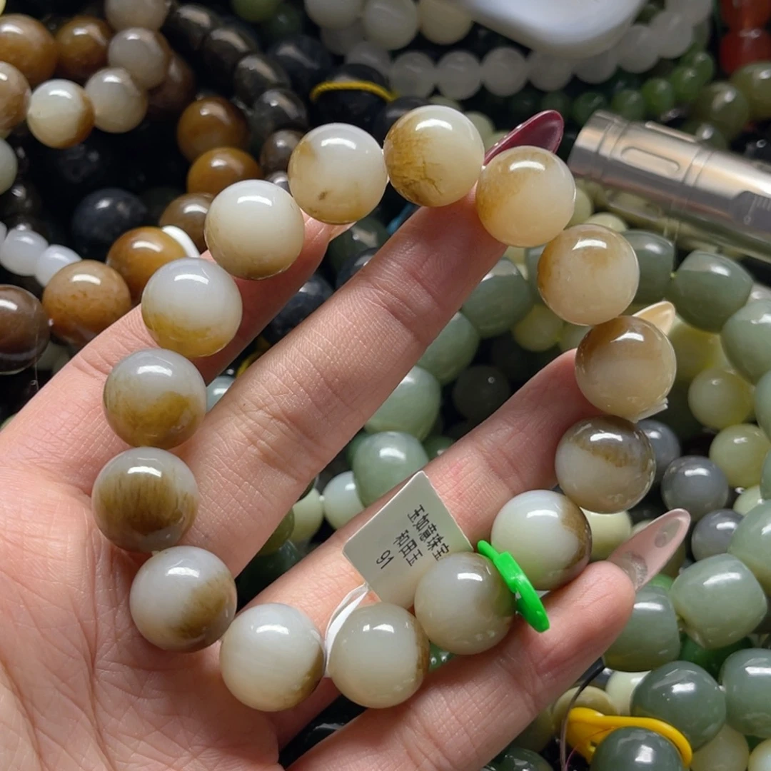 和田玉手链未镶嵌