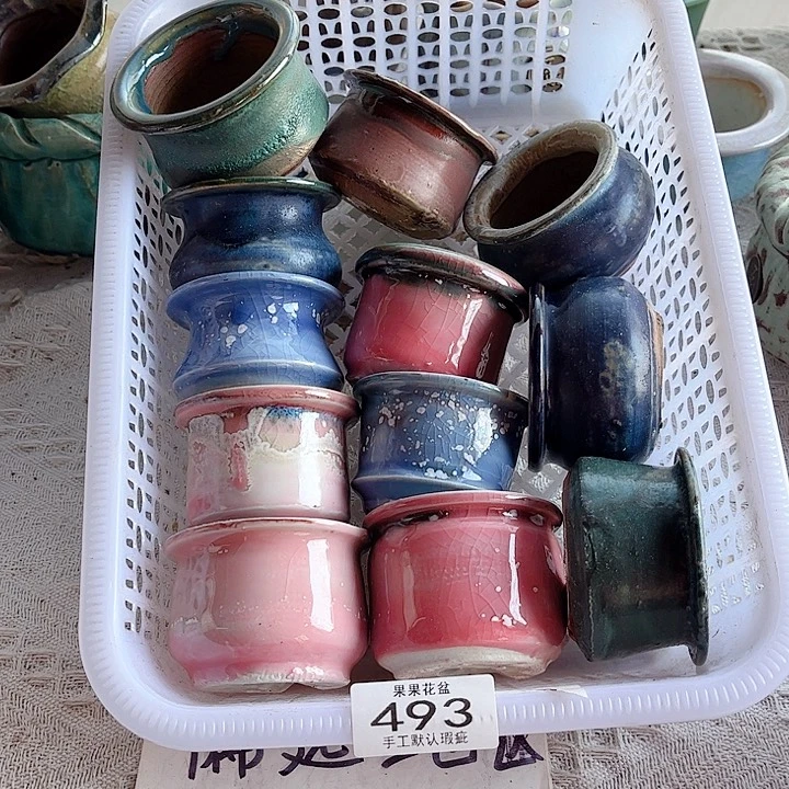 红陶陶瓷花盆493