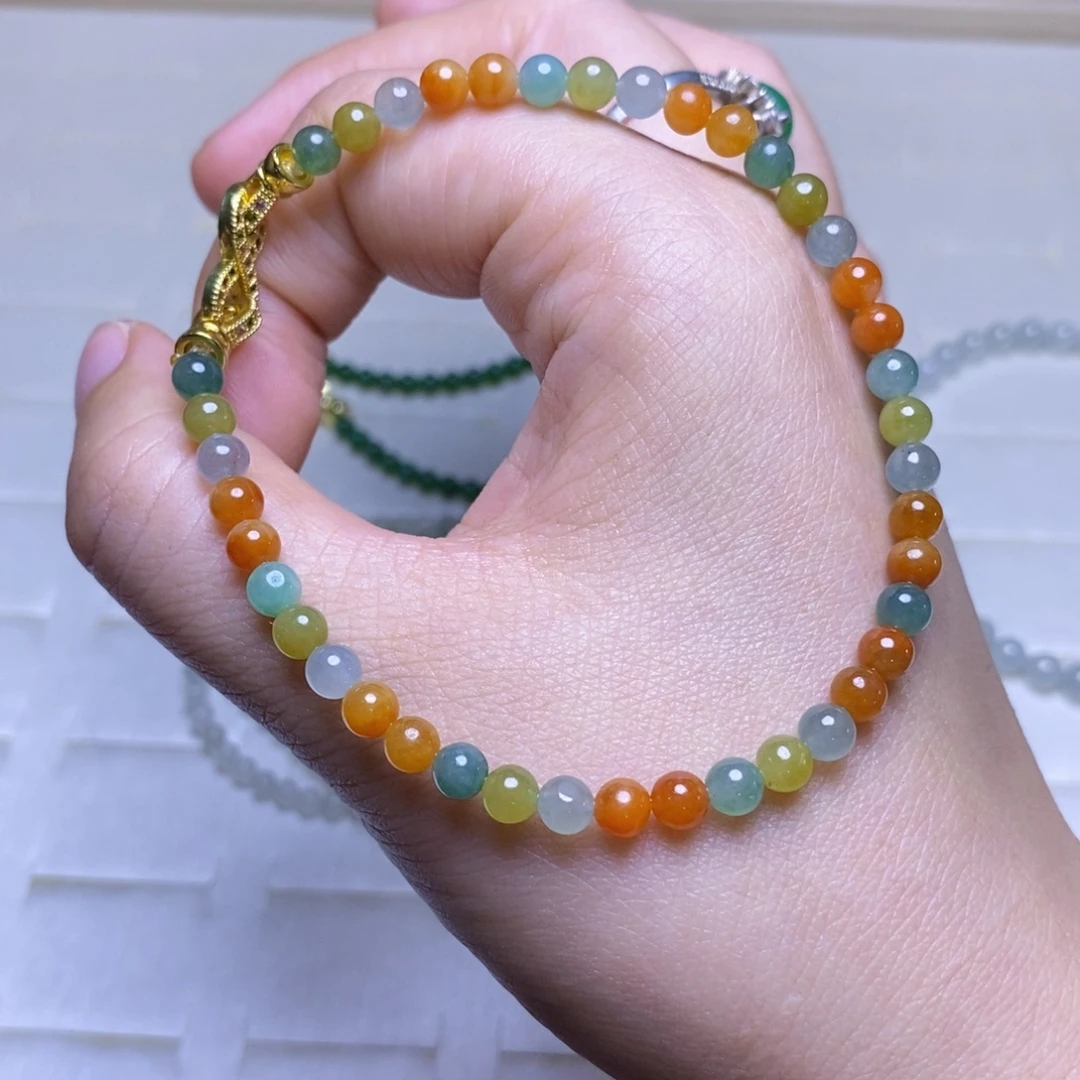 定制翡翠未镶嵌缅甸天然翡翠A货