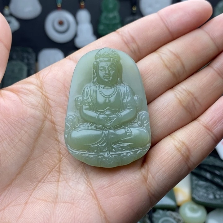 昌***哥和田玉未镶嵌颈饰