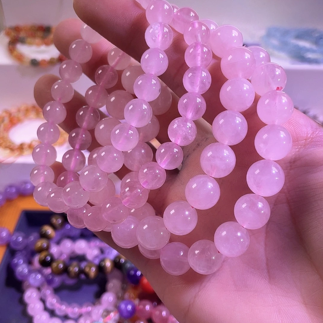 水晶未镶嵌手串天然水晶