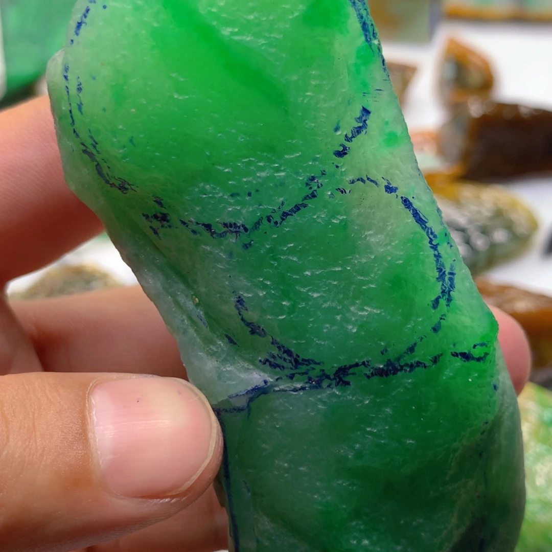 未镶嵌定制翡翠翡翠片料定制