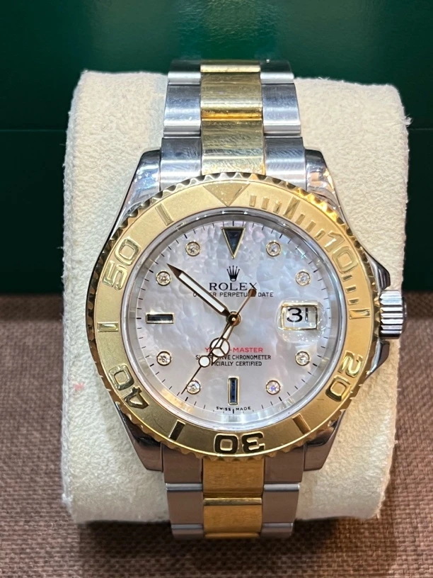 95新 Rolex/劳力士 劳力士游艇名仕，贝母盘16623-0003，大表径40