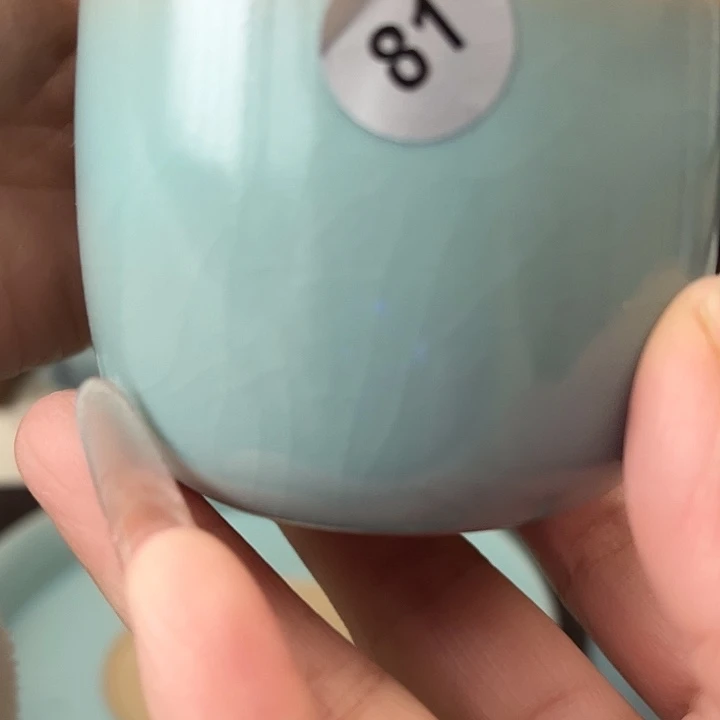 菲***。杯子微瑕81主人杯仿古釉