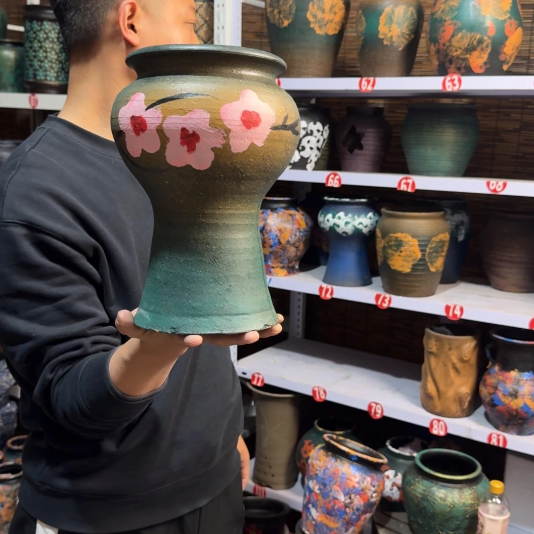 带孔高端浮雕花盆炸炸炸