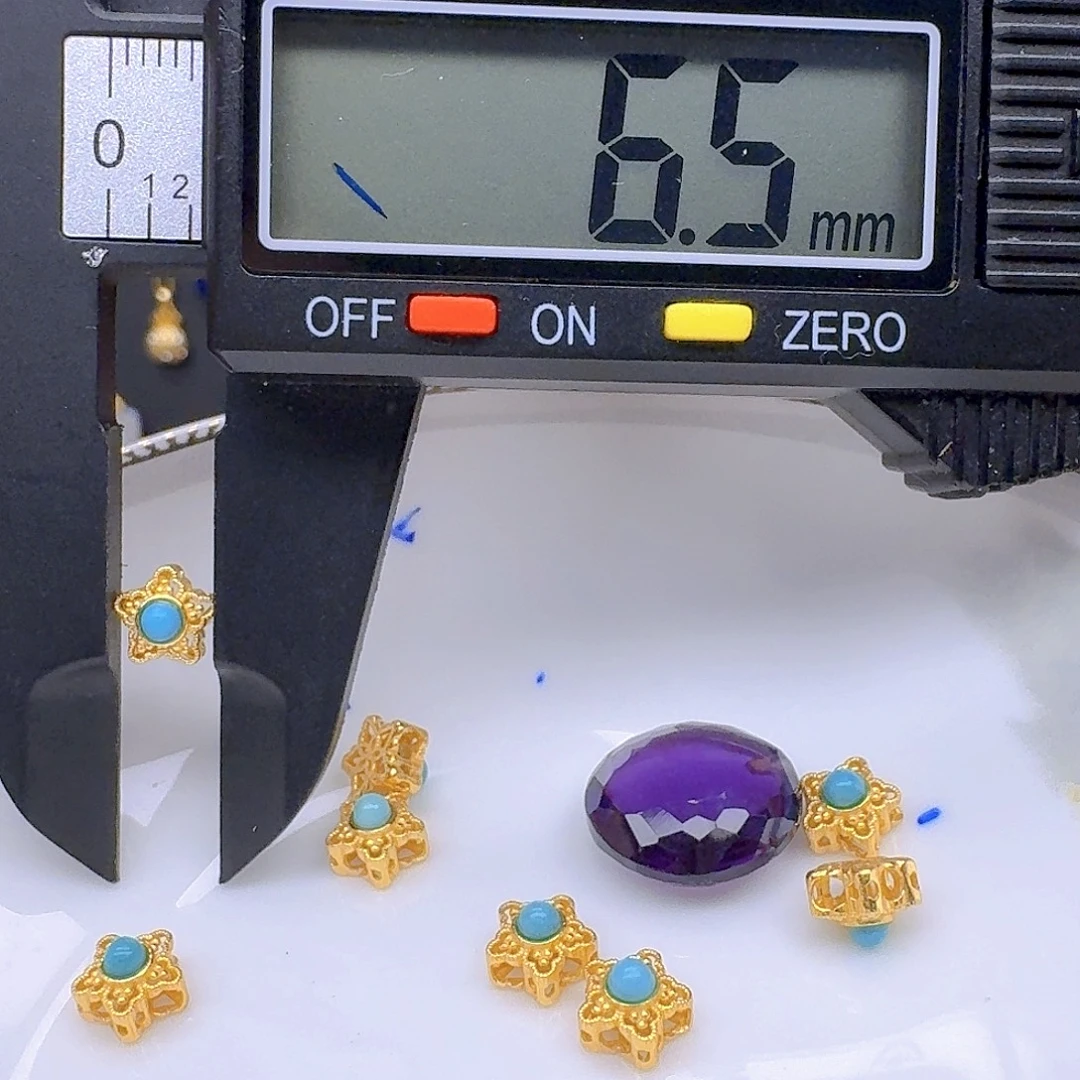 银S925镶嵌紫晶颈饰紫水晶925镶嵌162