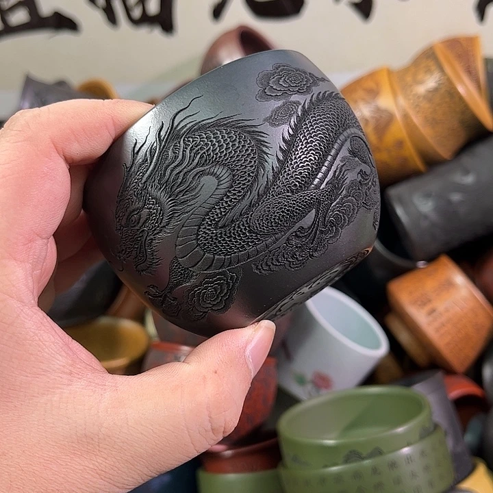 茶杯紫砂全手工紫砂主人杯