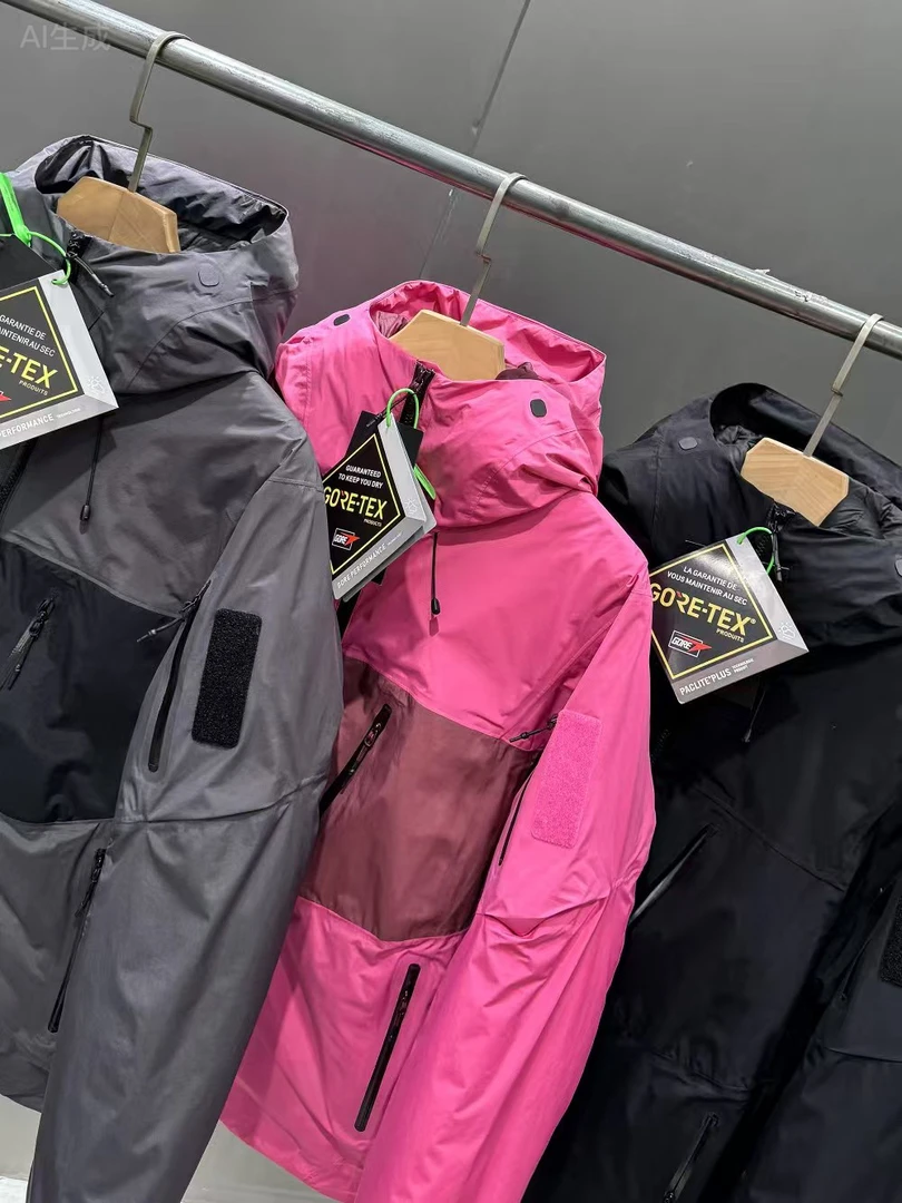 MYM尧立绒 越冬揽石90白鸭绒 户外多功能羽绒冲锋衣