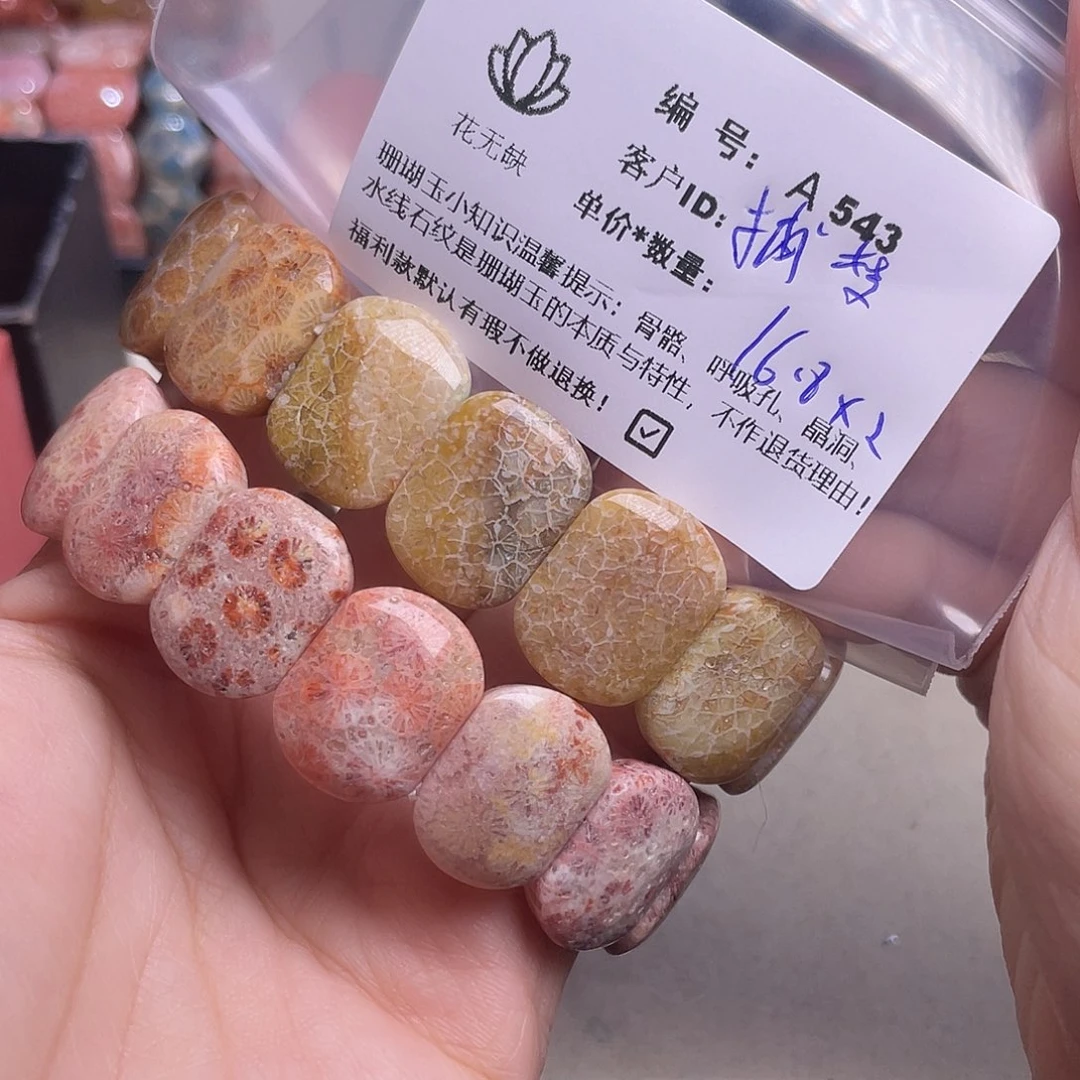 捕***鱼硅化玉未镶嵌手镯