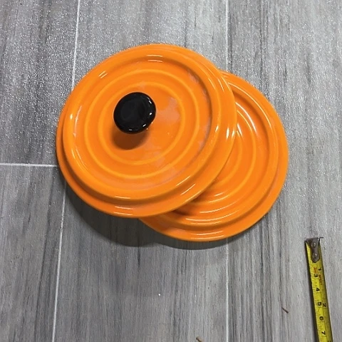 微瑕，不明火，口径14，2个盖子橙爱****姐