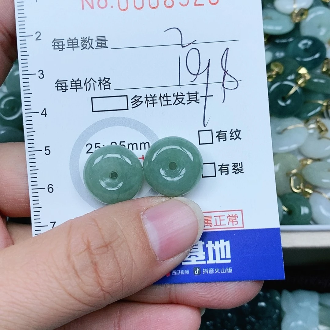 翡翠吊坠(赠链)未镶嵌