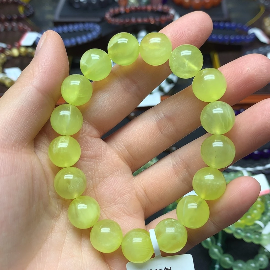 葡萄石手链未镶嵌手链