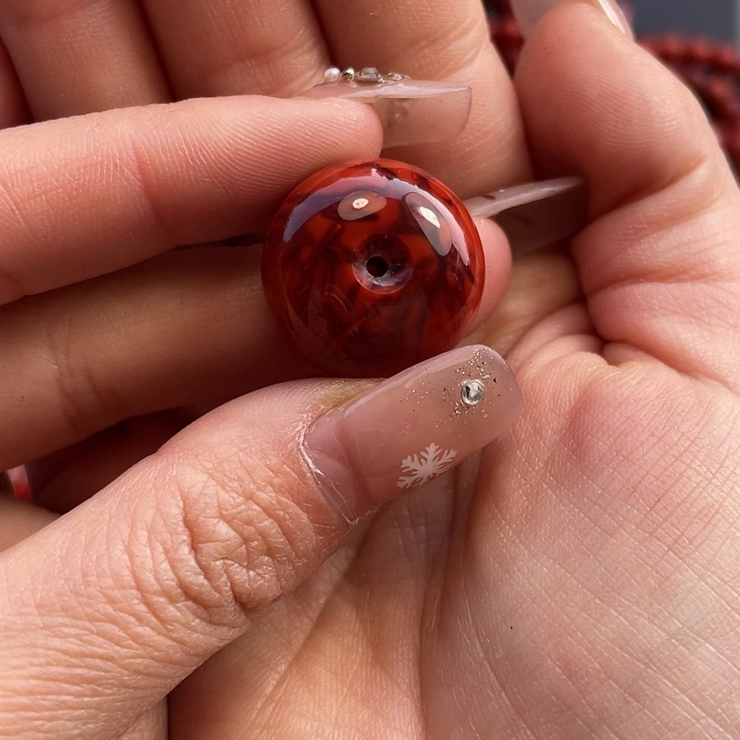 南红玛瑙手链未镶嵌