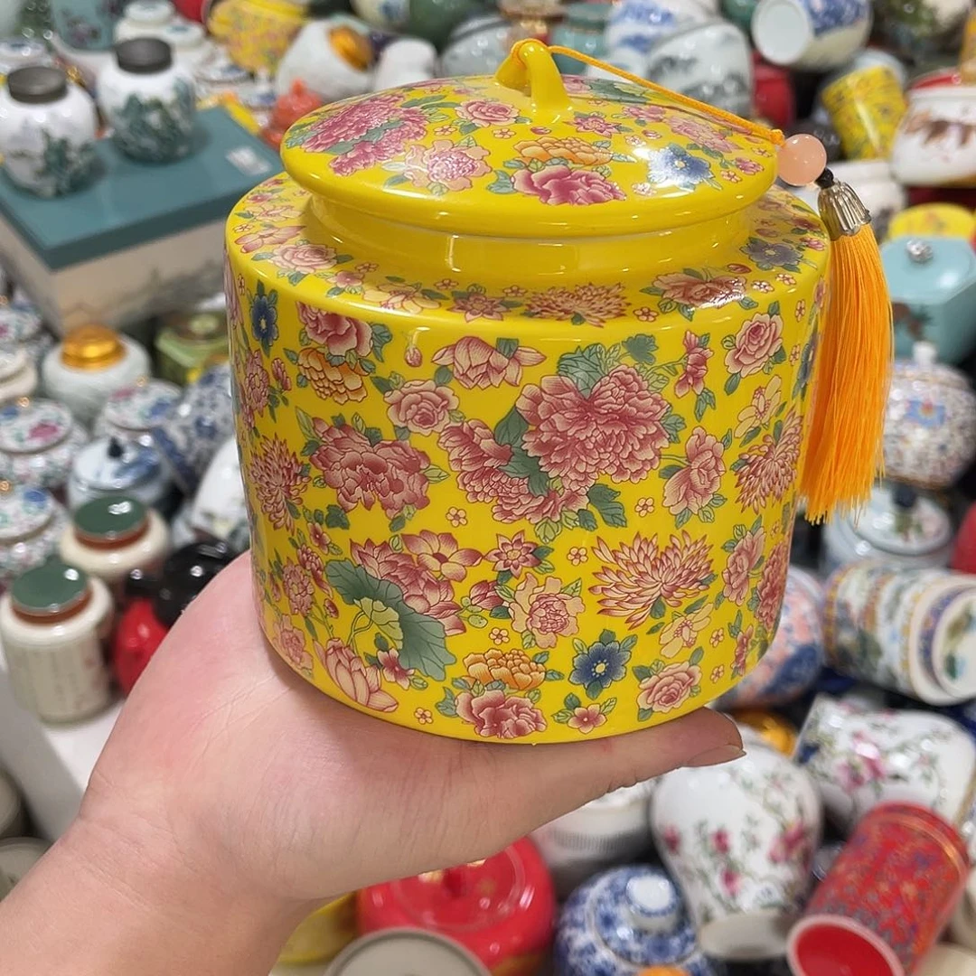 陶瓷罐茶叶罐密封罐