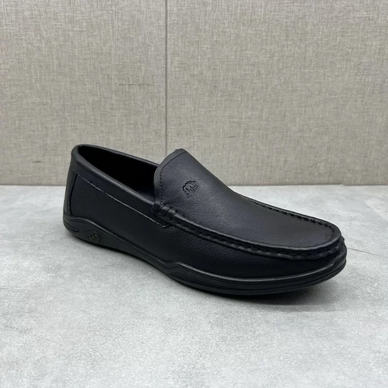 2024冬季新款圆头百搭软底平底豆豆鞋11313