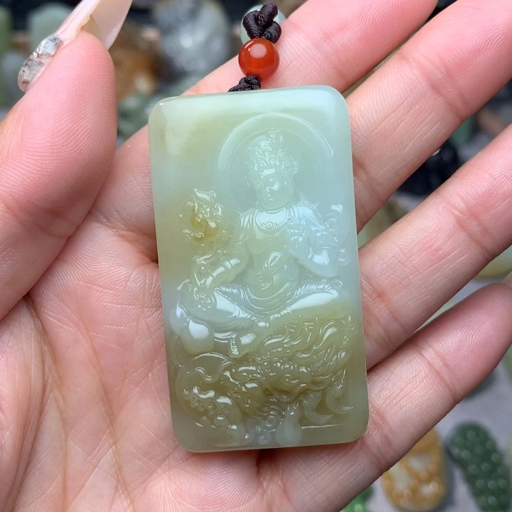 和田玉挂件未镶嵌