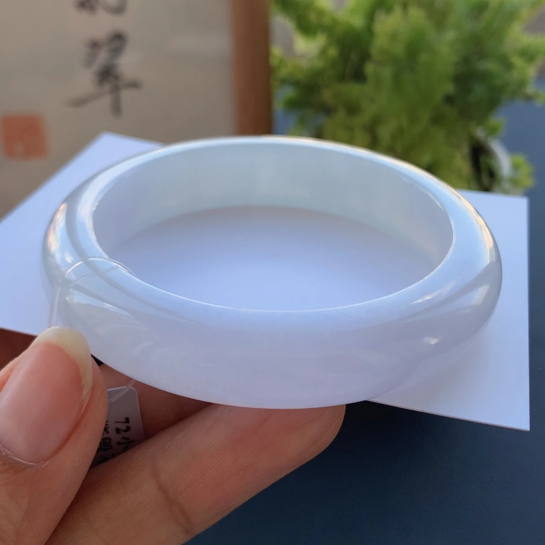 翡翠未镶嵌手镯翡翠手镯53+
