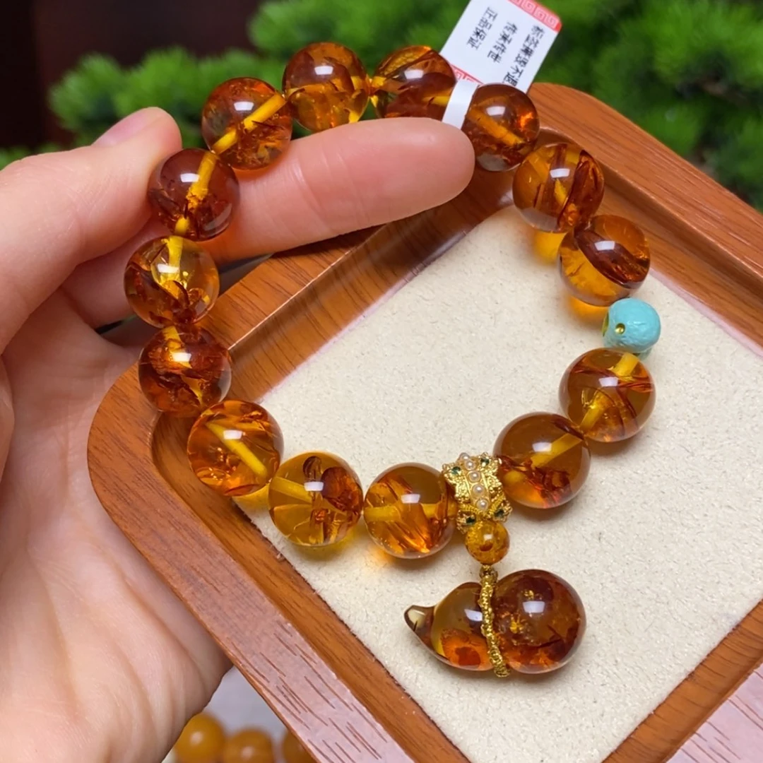 【闪购商品】未镶嵌蜜蜡手链手串