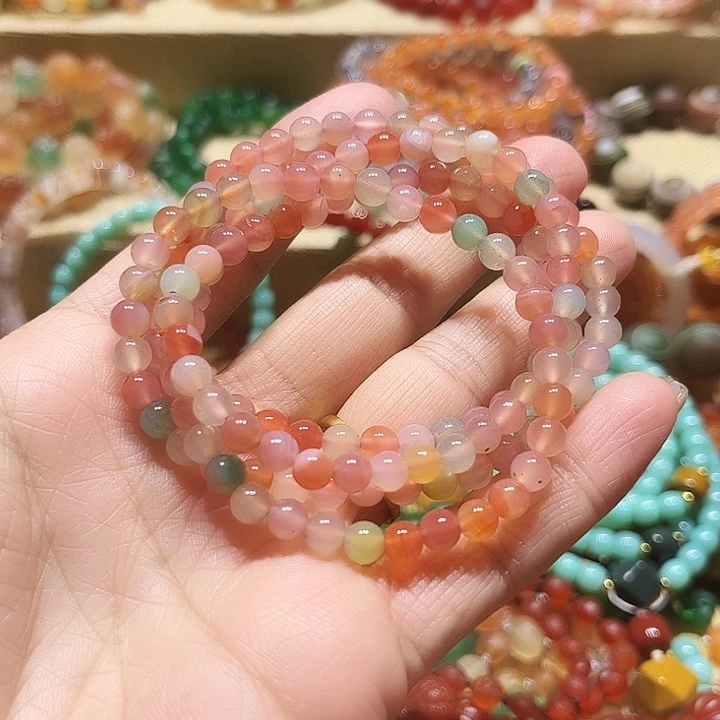 玛瑙/玉髓未镶嵌手链