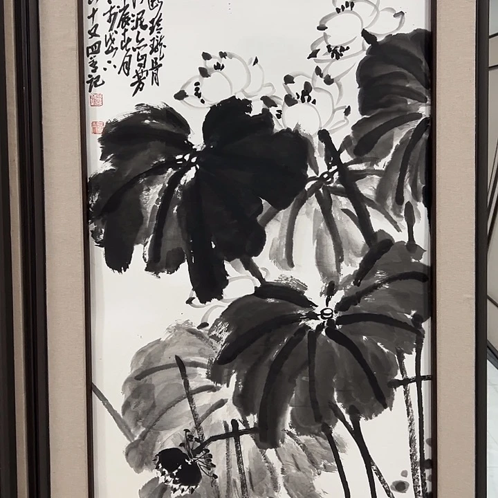 国画风*老师作品国画的