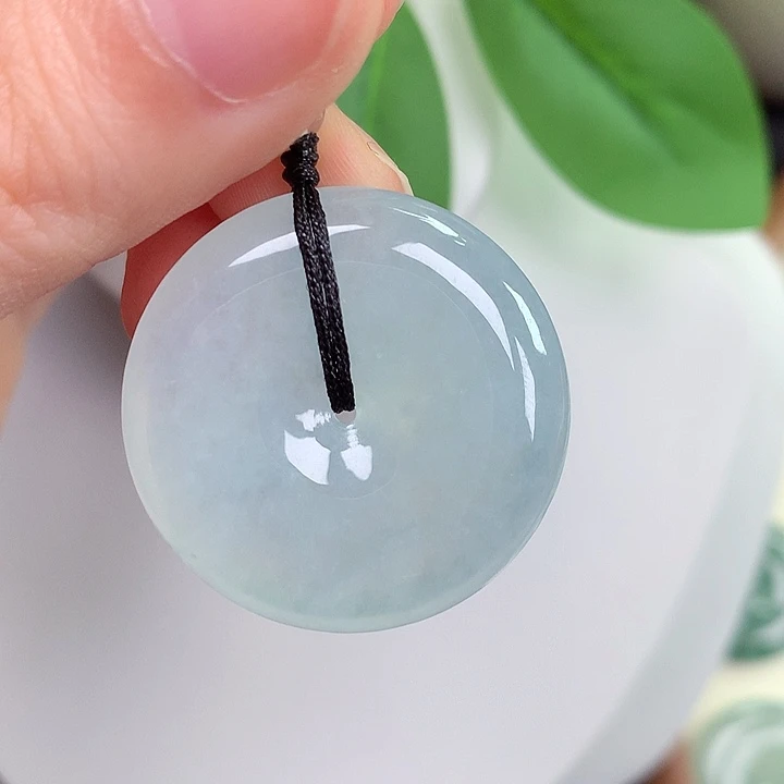 颈饰未镶嵌翡翠平安扣 30.5-6.3mm
